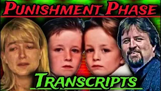 Darlie Routier- Testimony from people that knew her best. Punishment Phase Transcripts