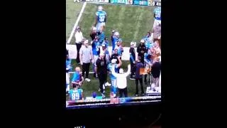 Matthew Stafford Gets Last Catch In Lions Game