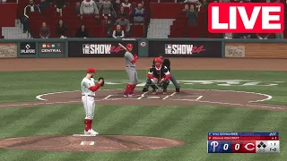 🔴LIVE NOW! Philadelphia Phillies vs Cincinnati Reds - Apr 24, 2024 MLB Full Game - MLB 24 EN VIVO