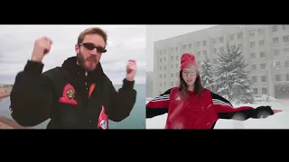 Pewdiepie ft Aloona Larionova - bitch lasagna