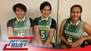 Off The Court with PacificTown-Army (Jovelyn Gonzaga, Ging Balse, and Royse Tubino)