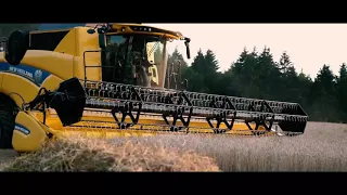 New Holland CX8 80   эффективный клавишный комбайн