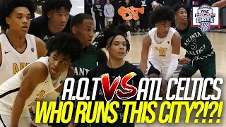 A.O.T vs. ATL Celtics | Matchup the WHOLE CITY wanted GOES DOWN at the Tip Off Classic