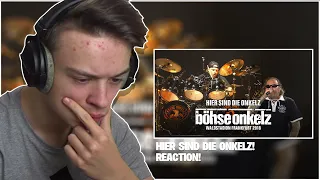 Böhse Onkelz - Hier sind die Onkelz (Waldstadion Frankfurt 2018) - REACTION!!