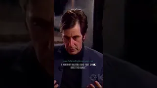 Al Pacino on "Say hello to my little friend!" quote from Tony Montana in Scarface