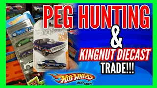 Hotwheels Peg Hunt| King Nut Diecast Q Case trade!