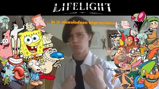 Lifelight but it's 26 Nickelodeon Impressions