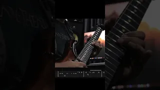 Avenged Sevenfold - NOBODY guitar solo with TABS