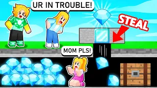 My Little Sister Secretly STOLE My GENERATOR, So I Called Her MOM! (Roblox Bedwars)