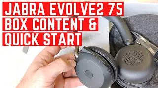 Jabra Evolve2 75 Unboxing & Getting Started