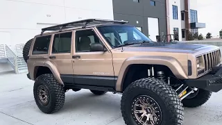 Beautiful Desert Sand Pearl Jeep Cherokee XJ, FULLY BUILT!!