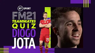 "My pace is wrong! I deserve more!" FM Teammates Quiz - Liverpool's gaming king Diogo Jota