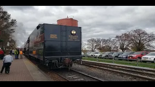 611 at the Strasburg Railroad Nov.13, 2022....