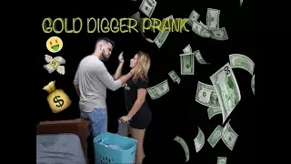 BREAK UP PRANK ON BOYFRIEND!!! (GOLD DIGGER)