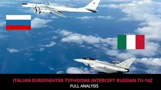 EUROFIGHTER TYPHOONS INTERCEPT RUSSIAN TU 142 !!