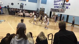 Highschool Basketball Fight Over Layup! Watch Till VERY End!