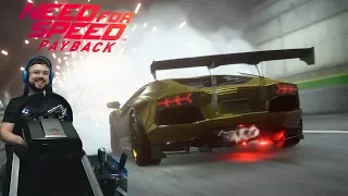 Эпический угон золотой Ламбо и Гелика Need for Speed Payback