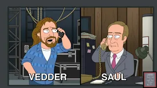 Saul Goodman in Family Guy (real)