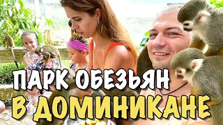 Семейный Влог: Парк обезьян в Доминикане | Экскурсия Monkey Land Punta Cana