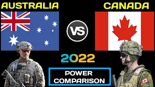 Australia vs Canada military power comparison 2022 | Canada vs Australia military power 2022