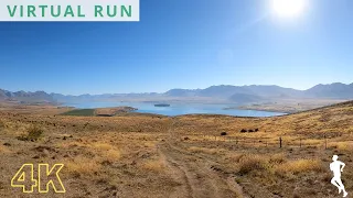 Treadmill Running Virtual Run 1 Hour | Virtual Running Videos Scenery New Zealand