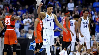 Duke outlasts Syracuse for a spot in the Elite Eight