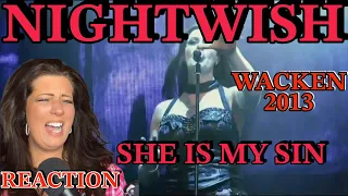 NIGHTWISH - "SHE IS MY SIN" - REACTION VIDEO (2013 WACKEN) SONG 3 IN THE CONCERT SETLIST