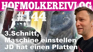 VLOG#144 Der JD ist platt und unser Rundläufer wird eingestellt !Hofmolkerei Farmvlog