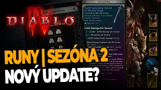 Expanze potvrzeny! Runy od fanouška + Update za rohem! #diablo