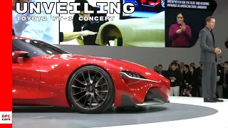 Toyota FT-1 Concept Prototype Supra NAIAS 2014 Unveiling