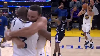 STEPH CURRY INSANE GAME WINNER SHOCKS KINGS IN PRE-SEASON! THEN HIT THE CELEBRATION! IMAO! CLUTCH!