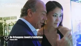 Maria Mogsolova, Michel Adam & Fawaz Gruosi at De Grisogono Exhibit in France | FashionTV