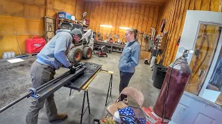 Tiffany is Impressed with my Shop Project