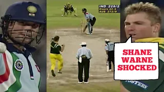 SACHIN TENDULKAR 134 vs Australia | India vs Australia 1998 Coca Cola | SACHIN vs Shane Warne