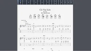 Cứ Vui Lên (Mỹ Tâm) - Guitar Solo TAB