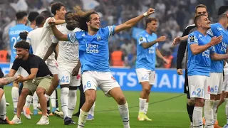 OH GUENDOUZI OH + ambiance Vélodrome à la fin du match OM-Strasbourg. OM 4-0 RCSA 🔥🌋