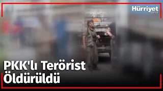 Yol Keserken Görüntülenen Terörist Öldürüldü