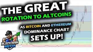 IT'S SET UP JUST LIKE LAST TIME for the Bitcoin and Ethereum Dominance to ROTATE TO ALTCOIN MARKET