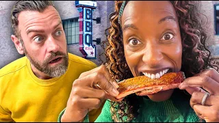 Brits Try BBQ For The First Time In Nashville USA