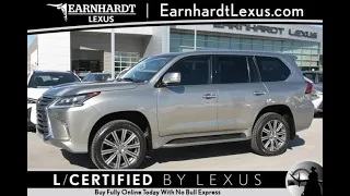 2017 L/Certified LX 570  - Earnhardt Lexus