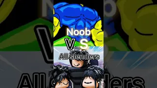 Noob vs slender !!!