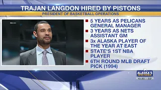 Alaska’s Trajan Langdon hired by Detroit Pistons as President of Basketball Operations