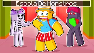 24 HORAS NA ESCOLA DE MOBS!!!!