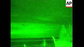 GWT: Night vision of firing over northern city