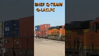 BNSF 5837 EB Q-TRAIN Q-LACLPC MP 17.3 CAJON SUB #railfanning #bnsf #bnsftrains