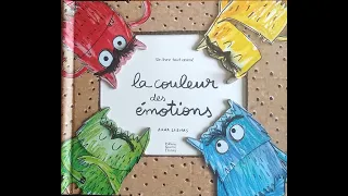 "La couleur des émotions" d'Anna Llenas (ed. Quatre fleuves)