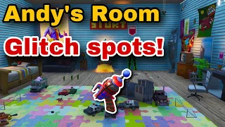 Fortnite | Andy’s Room Prop Hunt Glitch spots..🤫