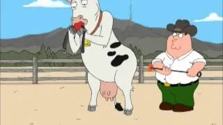 Family Guy S05E15 Branding a cow