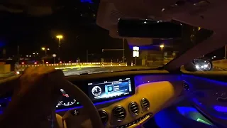 2021 Mercedes Benz S 560 Coupé 469PS NIGHT DRIVE Onboard 60FPS