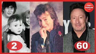 Julian Lennon Transformation ⭐ From 1 To 60 Years Old